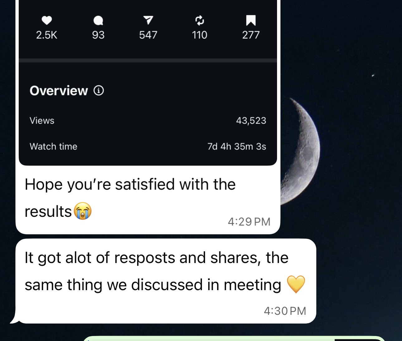 Client review